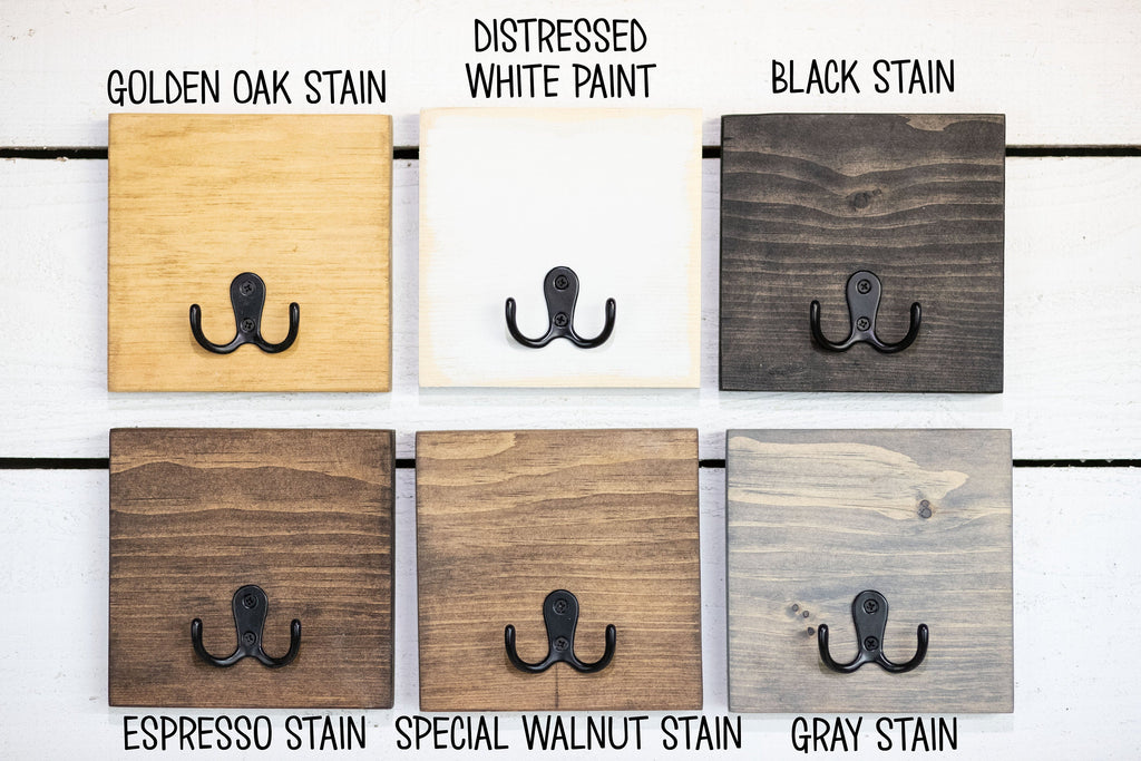 Double Mail Holder with Key Hooks